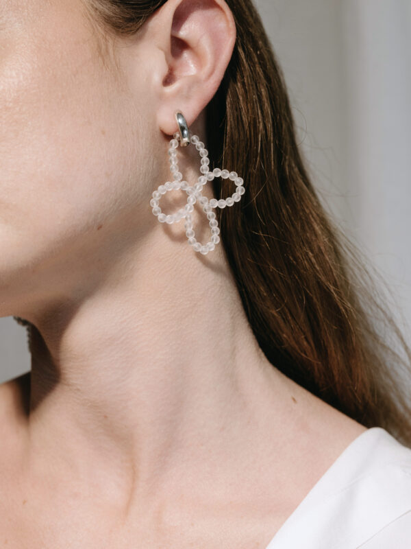 Flower earrings