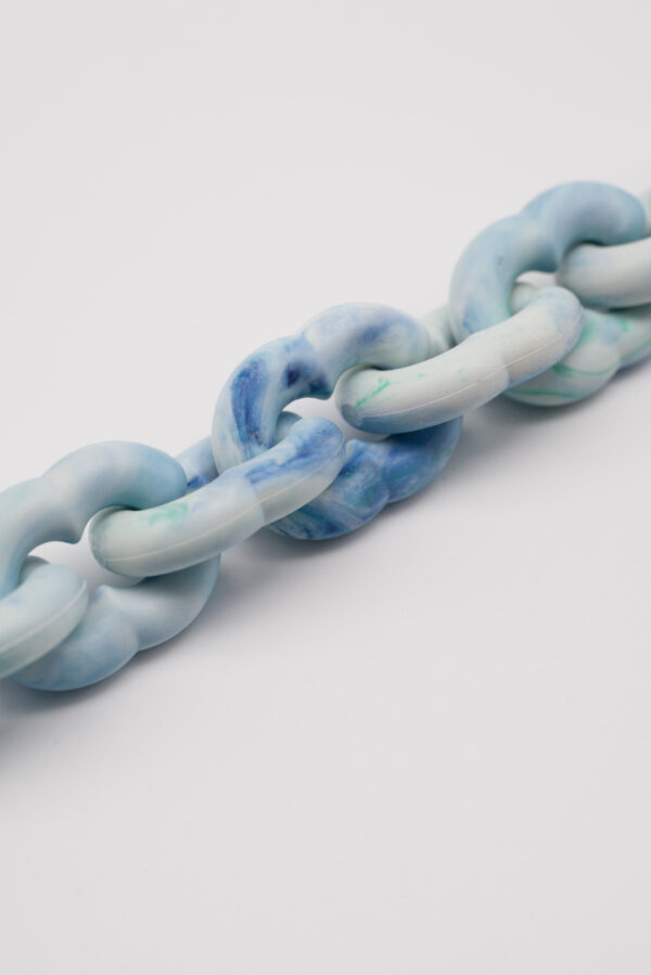 Arclet necklace blue marble - Image 3