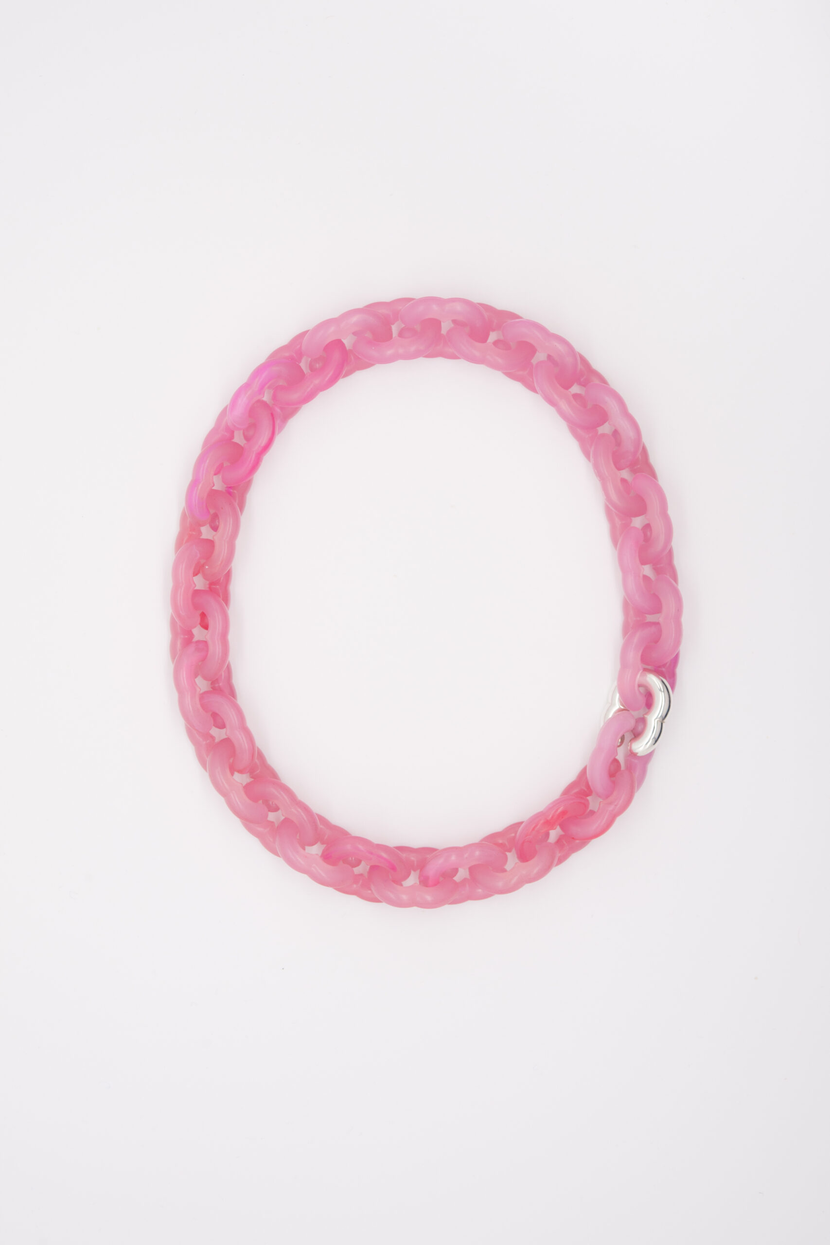 Arclet necklace pink jelly